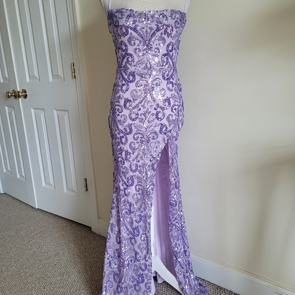 Windsor Purple Maxi Dress - Picture 2 of 8